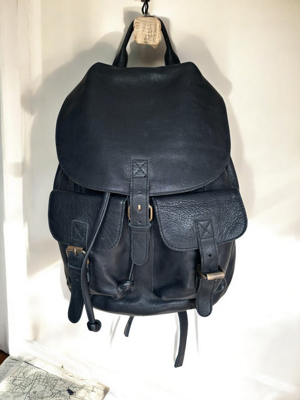 Maymith Classic Leather Rucksack – Timeless Elegance for the Modern Explorer