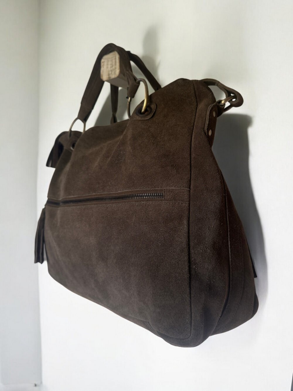 Maymith Luxe Suede Carryall – Effortless Chic, Everyday Essential - Image 4