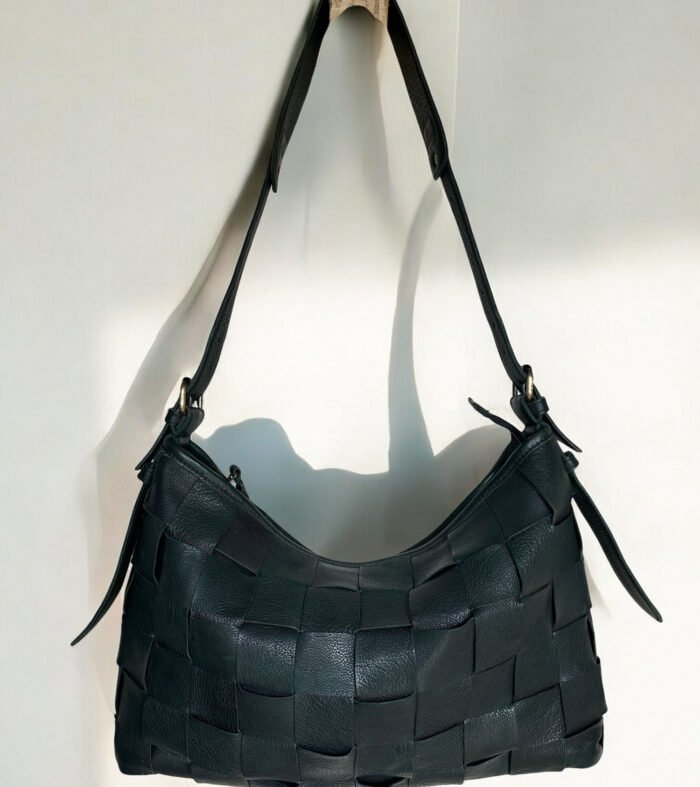 Maymith Luxe Weave Shoulder Bag – Bold, Chic & Timeless