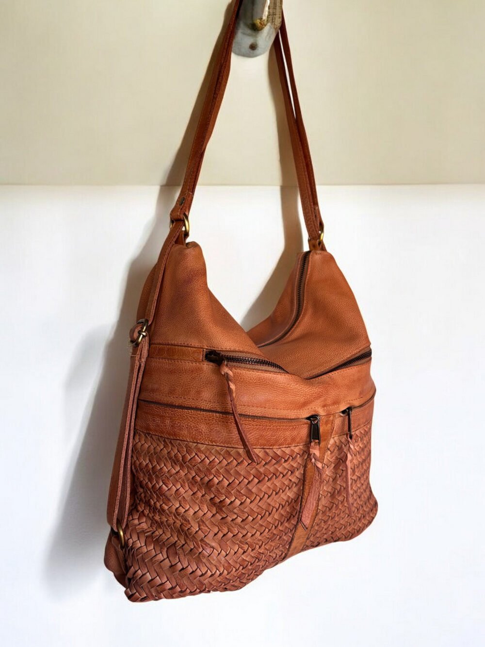 Maymith Terra Woven Hobo – Rustic Elegance, Everyday Comfort - Image 3