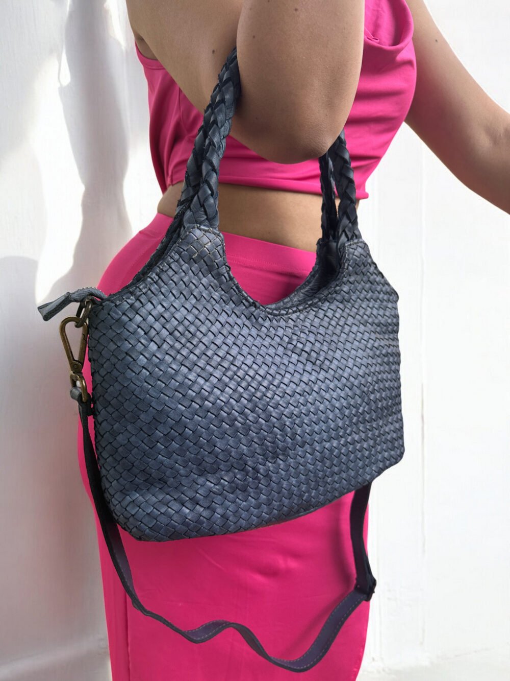 Maymith Woven Elegance Tote – Timeless Craftsmanship, Modern Luxury - Image 5