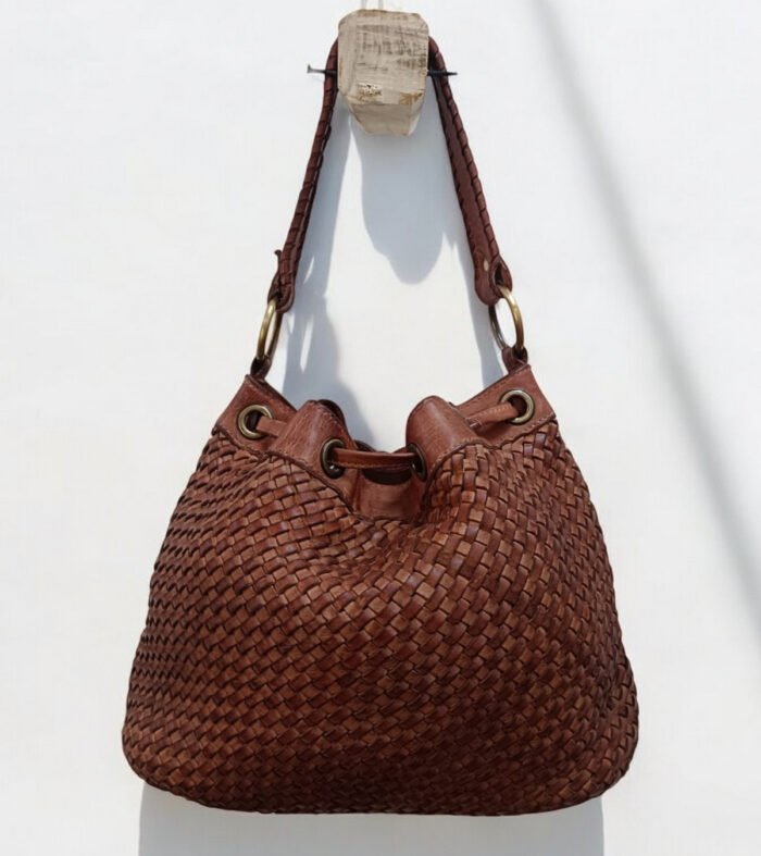 Maymith Luxe Braided Bucket Bag – Artisanal Craft, Everyday Elegance