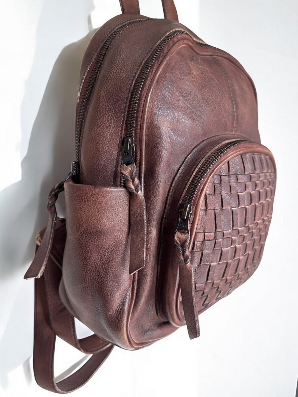 Maymith Vintage Woven Backpack – Classic Craftsmanship Meets Everyday Functionality - Image 7