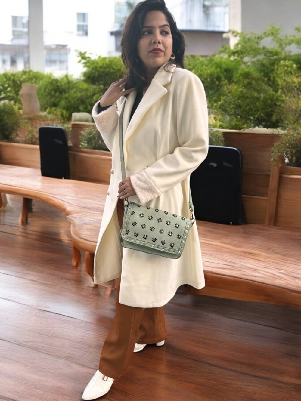 Maymith Luxe Meadow Crossbody – Boho Charm, Modern Grace - Image 3