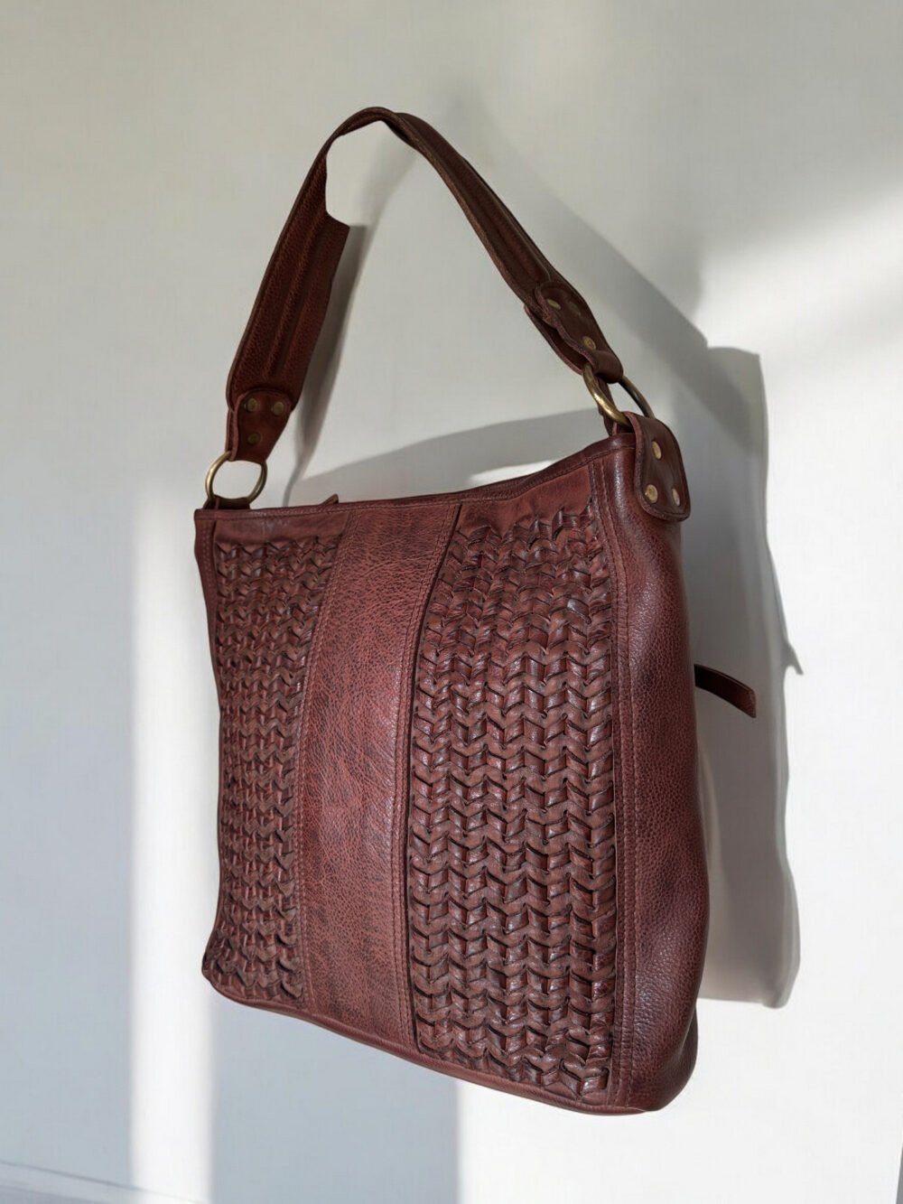 Maymith Rustic Weave Tote – Timeless Elegance, Everyday Function - Image 5