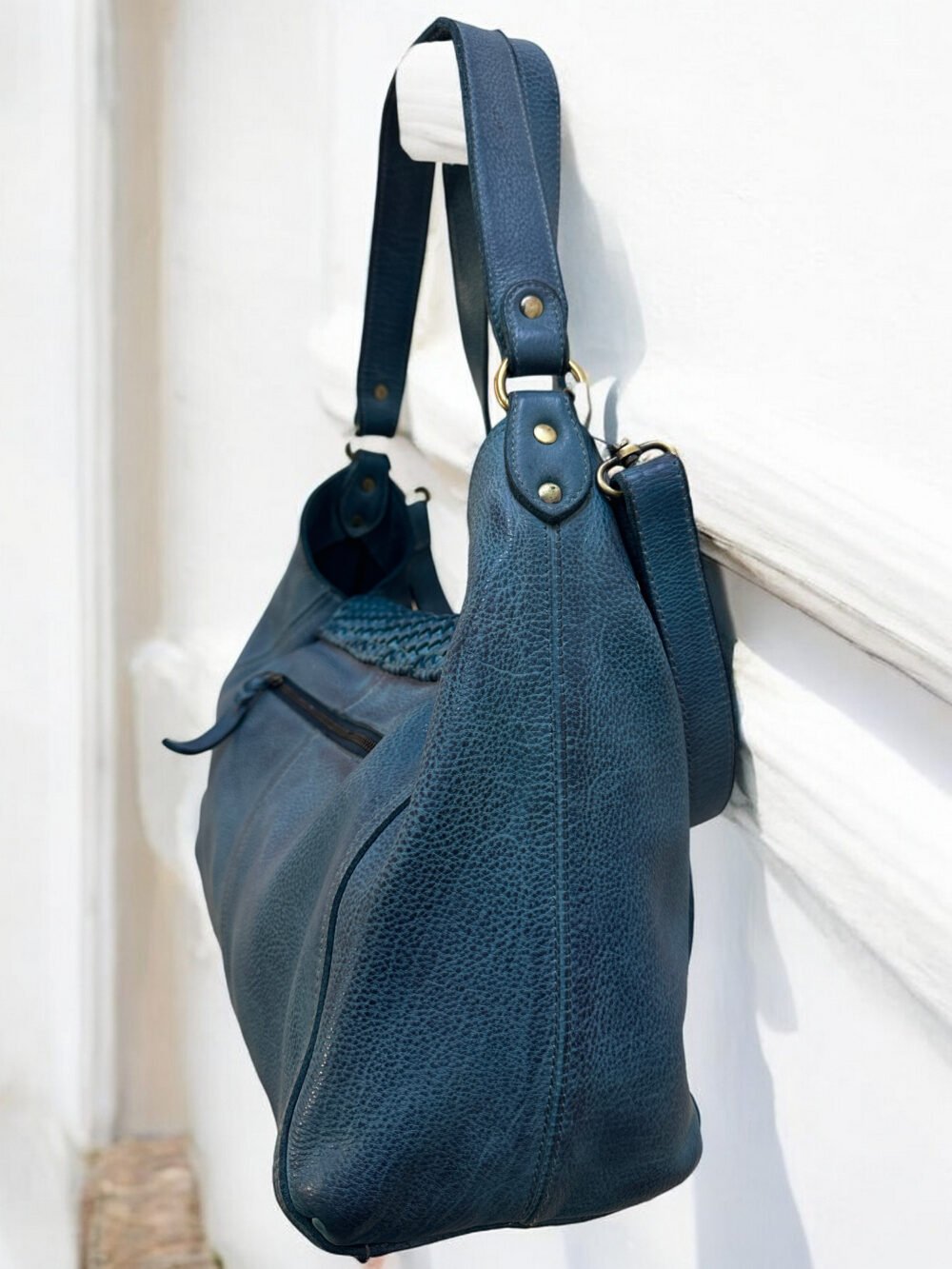 Maymith Midnight Woven Hobo – - Image 2