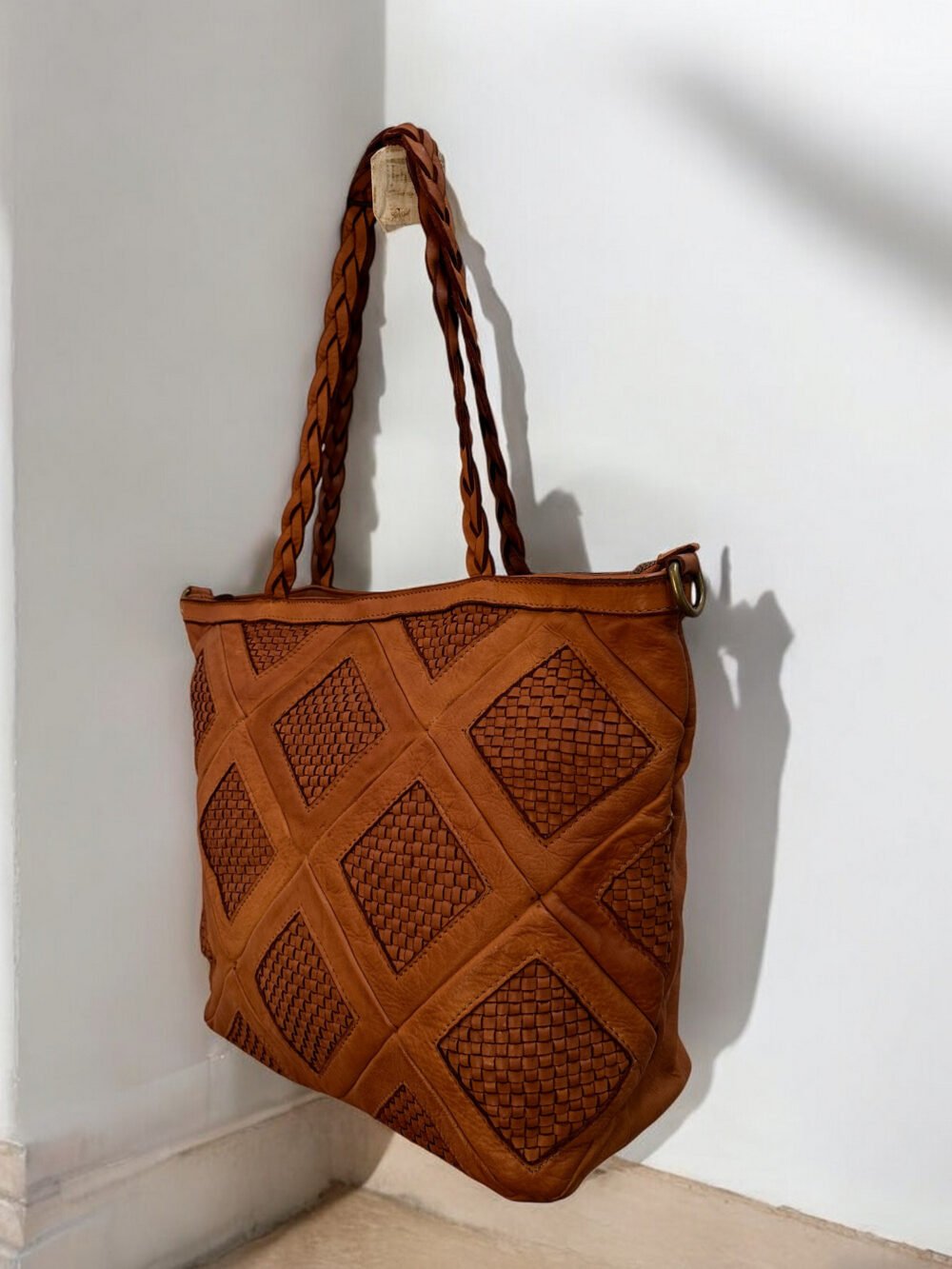 Maymith Luxe Woven Tote – Timeless Craft, Endless Style - Image 2