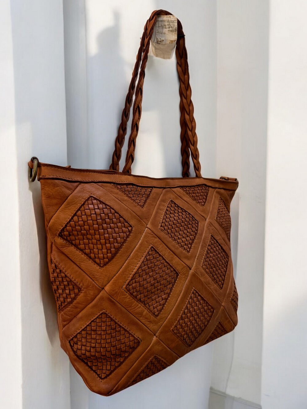 Maymith Luxe Woven Tote – Timeless Craft, Endless Style - Image 3