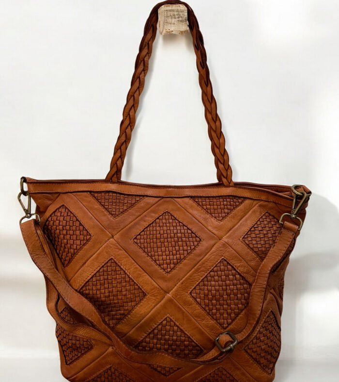 Maymith Luxe Woven Tote – Timeless Craft, Endless Style