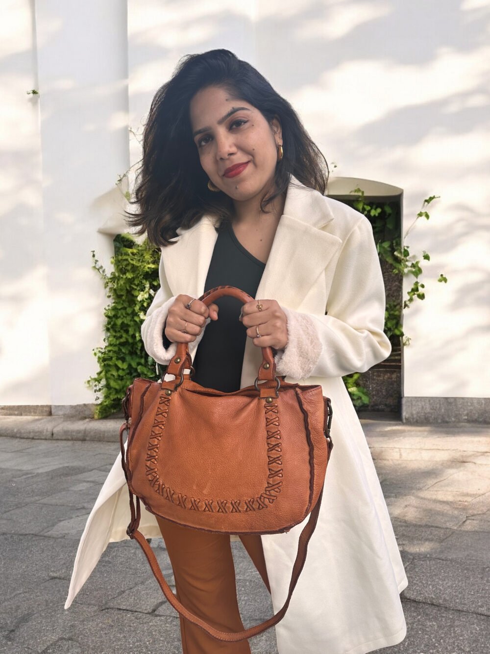 Maymith Rustic Charm Tote – Effortlessly Chic, Undeniably Bold - Image 6