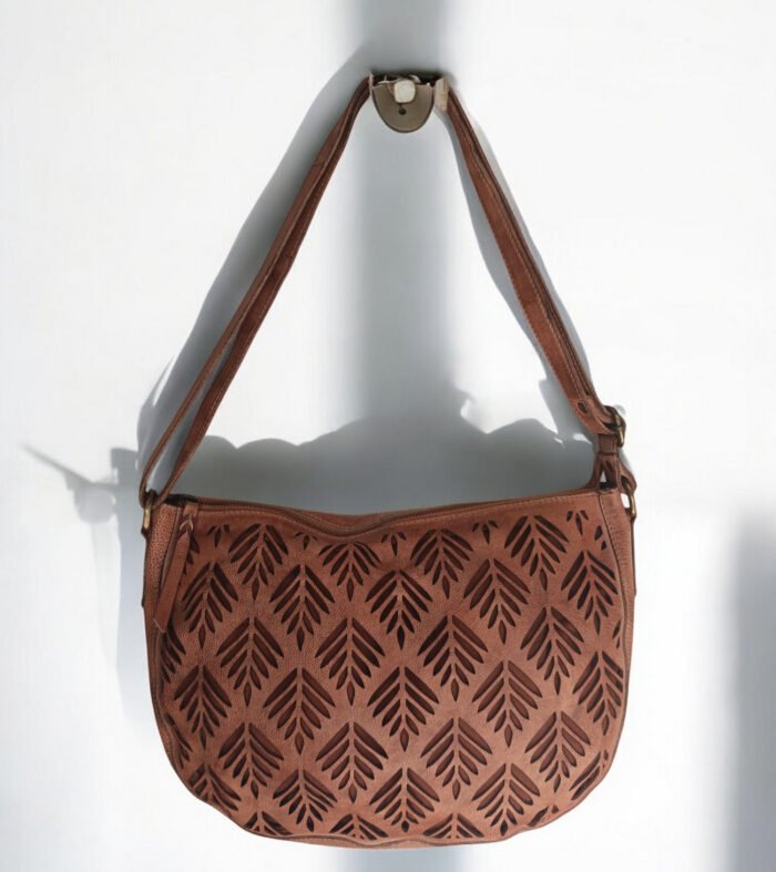 Maymith Terra Cutout Shoulder Bag – Earthy Charm, Effortless Style