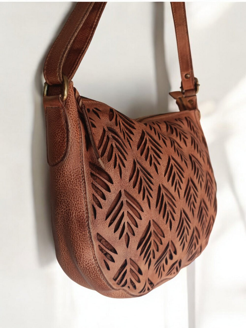 Maymith Terra Cutout Shoulder Bag – Earthy Charm, Effortless Style - Image 2