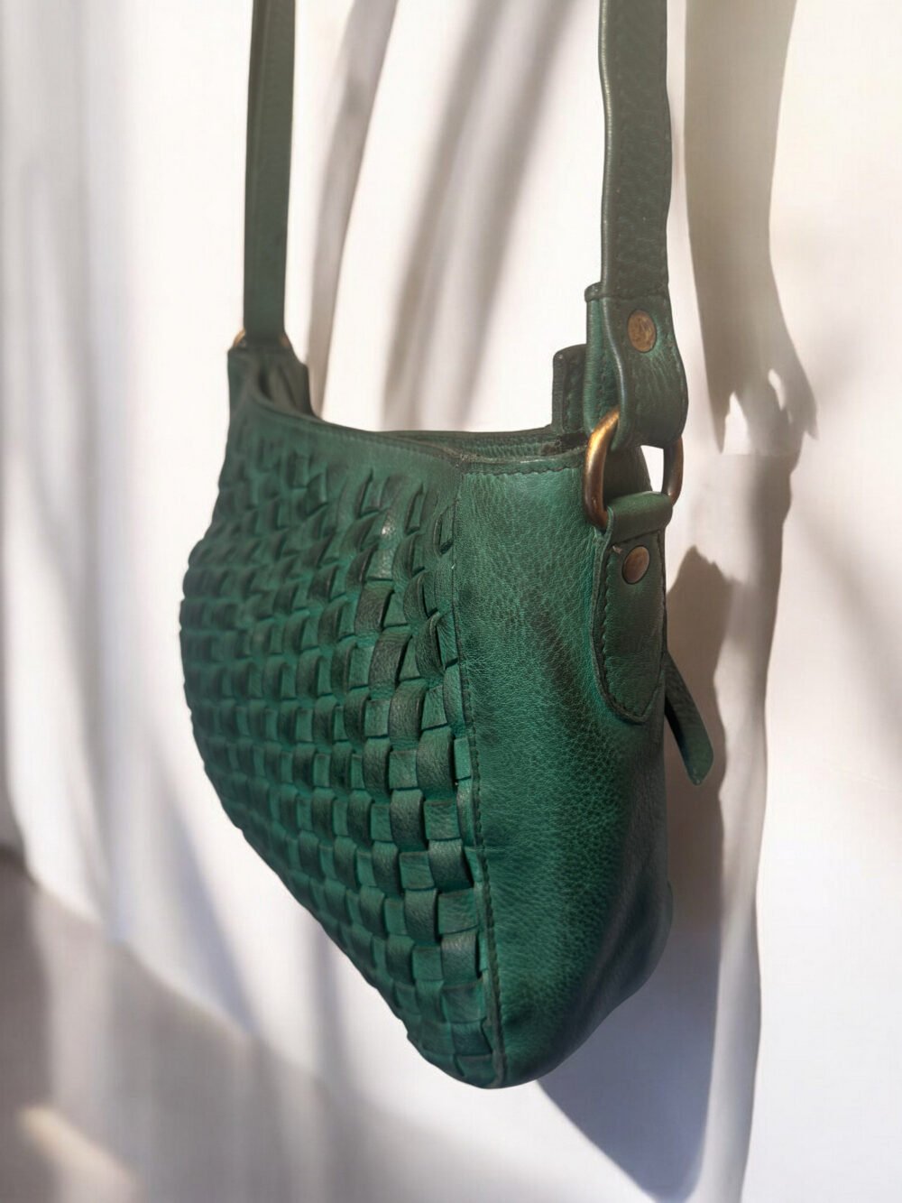 Maymith Emerald Woven Sling – Effortless Charm, Timeless Style - Image 3